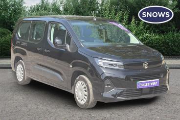 SPOTICAR Vauxhall Combo Life Combo-e Life 52kwh Design Xl Mpv Auto 5dr (7.4kw Charger) Used Car - Mpv Electric Black - Basingstoke - 1200601011_1