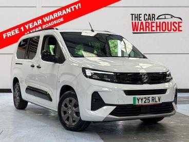 SPOTICAR Vauxhall Combo Life Combo-e Life 52kwh Ultimate Xl Mpv Auto 5dr (7.4kw Charger) Used Car - Mpv Electric White - Swansea - 1200605652_1