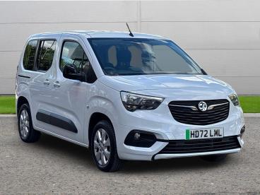 SPOTICAR Vauxhall Combo Life Combo-e Life 50kwh Design Auto 5dr (7.4kw Charger) Used Car - Mpv Electric White - Worksop - 1200605951_1