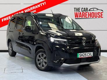 SPOTICAR Vauxhall Combo Life Combo-e Life 52kwh Ultimate Xl Mpv Auto 5dr (7.4kw Charger) Used Car - Mpv Electric Black - Swansea - 1200614302_1