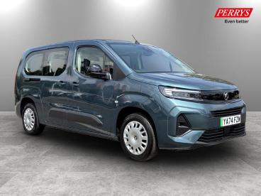 SPOTICAR Vauxhall Combo Life Combo-e Life 52kwh Design Xl Mpv Auto 5dr (7.4kw Charger) Used Car - Mpv Electric Blue - Rotherham - 1200615458_1