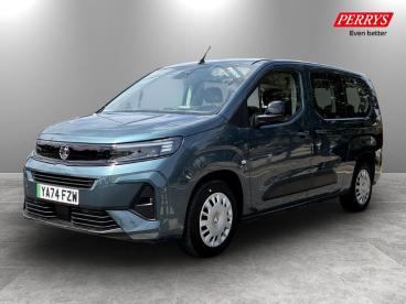SPOTICAR Vauxhall Combo Life Combo-e Life 52kwh Design Xl Mpv Auto 5dr (7.4kw Charger) Used Car - Mpv Electric Blue - Rotherham - 1200615458_3