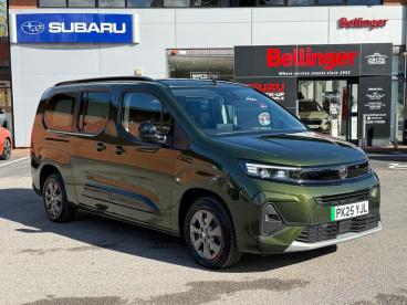 SPOTICAR Vauxhall Combo Life Combo-e Life 52kwh Ultimate Xl Mpv Auto 5dr (11kw Charger) Used Car - Mpv Electric Green - Wantage - 1200644675_1