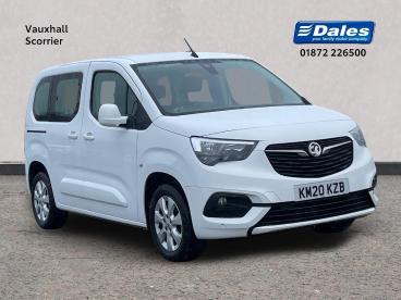 SPOTICAR Vauxhall Combo Life 1.2 Turbo Energy Euro 6 (s/s) 5dr Used Car - Mpv Petrol White - Scorrier - 1200563955_1