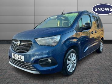 SPOTICAR Vauxhall Combo Life 1.2 Turbo Elite Auto Euro 6 (s/s) 5dr (7 Seat) Used Car - Mpv Petrol Blue - Southampton - 1200564489_3