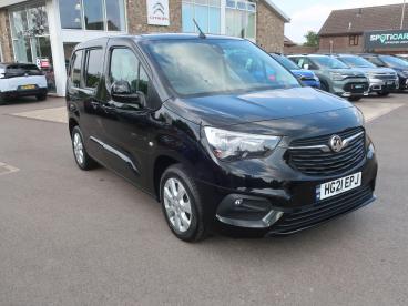 SPOTICAR Vauxhall Combo Life 1.2 Turbo Se Auto Euro 6 (s/s) 5dr Used Car - Mpv Petrol Black - Near Chipping Sodbury - 1200625320_1