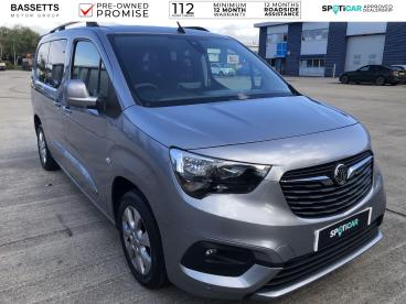 SPOTICAR Vauxhall Combo Life 1.2 Turbo Energy Xl Mpv Euro 6 (s/s) 5dr Used Car - Mpv Petrol Grey - Bridgend - 1200639660_1