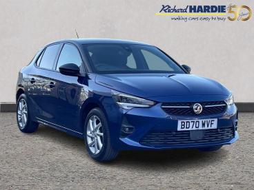 SPOTICAR Vauxhall Corsa 1.2 Turbo Sri Premium Euro 6 (s/s) 5dr Used Car - City Car Petrol Blue - Ashington - 1200512155_1
