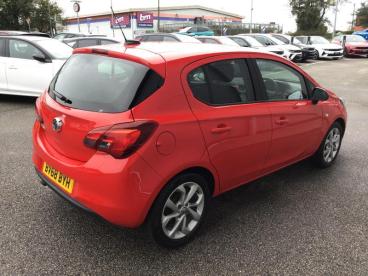 SPOTICAR Vauxhall Corsa 1.4i Ecotec Sport Euro 6 5dr Used Car - City Car Petrol Red - Bodmin - 1200552974_3