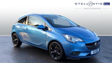 SPOTICAR Vauxhall Corsa 1.4i Ecotec Griffin Euro 6 3dr Used Car - City Car Petrol Blue - Sale - 1200568613_1