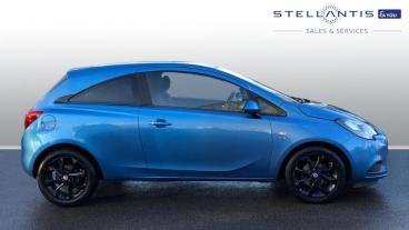SPOTICAR Vauxhall Corsa 1.4i Ecotec Griffin Euro 6 3dr Used Car - City Car Petrol Blue - Sale - 1200568613_2
