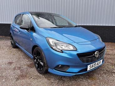 SPOTICAR Vauxhall Corsa 1.4i Ecotec Sri Vx Line Nav Black Euro 6 5dr Used Car - City Car Petrol Blue - Tiverton - 1200591522_1