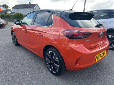 SPOTICAR Vauxhall Corsa Corsa-e 50kwh Elite Nav Auto 5dr (7.4kw Charger) Used Car - City Car Electric Orange - Colwyn Bay - 1200513122_5