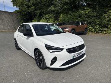 SPOTICAR Vauxhall Corsa Corsa-e 50kwh Se Nav Premium Auto 5dr (7.4kw Charger) Used Car - City Car Electric White - Colwyn Bay - 1200515096_1
