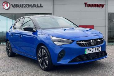 SPOTICAR Vauxhall Corsa Corsa-e 50kwh Elite Nav Premium Auto 5dr (7.4kw Charger) Used Car - City Car Electric Blue - Southend-on-sea - 1200551646_1