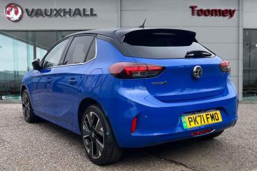 SPOTICAR Vauxhall Corsa Corsa-e 50kwh Elite Nav Premium Auto 5dr (7.4kw Charger) Used Car - City Car Electric Blue - Southend-on-sea - 1200551646_3