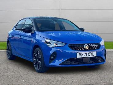 SPOTICAR Vauxhall Corsa Corsa-e 50kwh Elite Nav Premium Auto 5dr (7.4kw Charger) Used Car - City Car Electric Blue - Selby - 1200559339_1