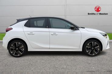 SPOTICAR Vauxhall Corsa Corsa-e 50kwh Elite Nav Premium Auto 5dr (7.4kw Charger) Used Car - City Car Electric White - Ilkeston - 1200561452_5