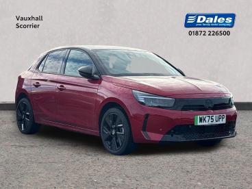 SPOTICAR Vauxhall Corsa Corsa-e 50kwh Gs Auto 5dr Used Car - City Car Electric Red - Scorrier - 1200563959_1