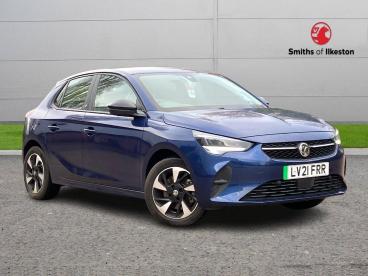 SPOTICAR Vauxhall Corsa Corsa-e 50kwh Se Nav Premium Auto 5dr (7.4kw Charger) Used Car - City Car Electric Blue - Ilkeston - 1200564951_1