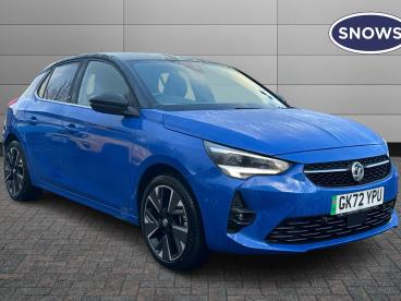 SPOTICAR Vauxhall Corsa Corsa-e 50kwh Ultimate Auto 5dr Used Car - City Car Electric Blue - Southampton - 1200570137_1