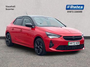 SPOTICAR Vauxhall Corsa Corsa-e 50kwh Anniversary Edition Auto 5dr Used Car - City Car Electric Red - Scorrier - 1200570993_1