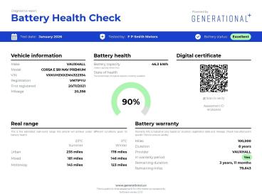 SPOTICAR Vauxhall Corsa Corsa-e 50kwh Sri Nav Premium Auto 5dr (7.4kw Charger) Used Car - City Car Electric Grey - Ilkeston - 1200571556_2