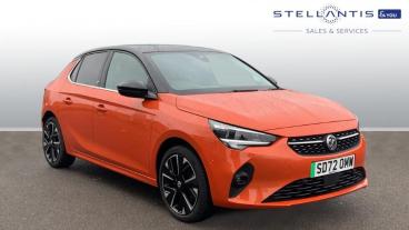 SPOTICAR Vauxhall Corsa Corsa-e 50kwh Elite Premium Auto 5dr Used Car - City Car Electric Orange - Croydon - 1200578249_1