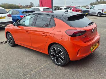 SPOTICAR Vauxhall Corsa Corsa-e 50kwh Griffin Auto 5dr (7.4kw Charger) Used Car - City Car Electric Orange - Boston - 1200584606_4