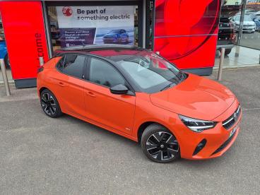 SPOTICAR Vauxhall Corsa Corsa-e 50kwh Griffin Auto 5dr (7.4kw Charger) Used Car - City Car Electric Orange - Boston - 1200584606_5