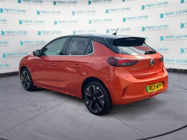 SPOTICAR Vauxhall Corsa Corsa-e 50kwh Elite Nav Premium Auto 5dr (7.4kw Charger) Used Car - City Car Electric Orange - West Thurrock Grays - 1200593738_4