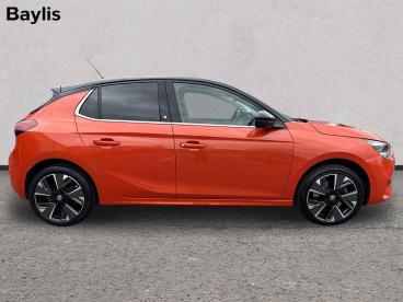 SPOTICAR Vauxhall Corsa Corsa-e 50kwh Elite Nav Auto 5dr (7.4kw Charger) Used Car - City Car Electric Orange - Worcester - 1200618275_5