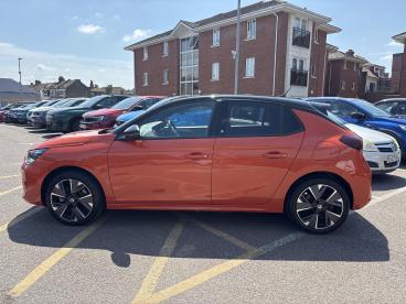 SPOTICAR Vauxhall Corsa Corsa-e 50kwh Sri Nav Premium Auto 5dr (7.4kw Charger) Used Car - City Car Electric Orange - Romford - 1200623555_4
