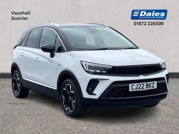 SPOTICAR Vauxhall Crossland 1.2 Turbo Ultimate Euro 6 (s/s) 5dr Used Car - Suv Petrol White - Scorrier - 1200549517_1