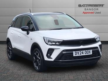 SPOTICAR Vauxhall Crossland 1.2 Turbo Ultimate Auto Euro 6 (s/s) 5dr Used Car - Suv Petrol White - Bangor - 1200550464_1