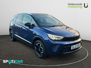 SPOTICAR Vauxhall Crossland 1.2 Turbo Ultimate Euro 6 (s/s) 5dr Used Car - Suv Petrol Blue - Sudbury - 1200569153_1