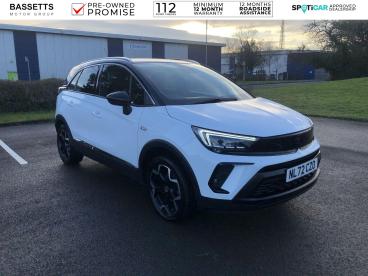 SPOTICAR Vauxhall Crossland 1.2 Turbo Ultimate Euro 6 (s/s) 5dr Used Car - Suv Petrol White - Bridgend - 1200571488_1