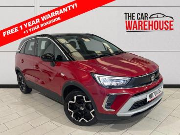 SPOTICAR Vauxhall Crossland 1.2 Turbo Elite Euro 6 (s/s) 5dr Used Car - Suv Petrol Red - Bridgend - 1200580673_1