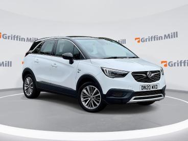 SPOTICAR Vauxhall Crossland 1.2 Turbo Griffin Euro 6 (s/s) 5dr Used Car - Suv Petrol White - Pontypridd - 1200599911_1