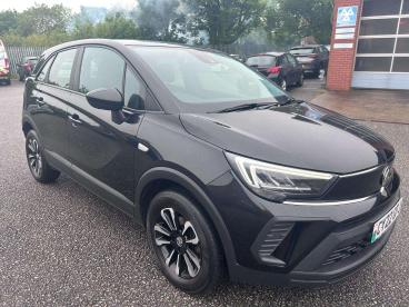SPOTICAR Vauxhall Crossland 1.2 Turbo Design Euro 6 (s/s) 5dr Used Car - Suv Petrol Black - Colwyn Bay - 1200601341_1