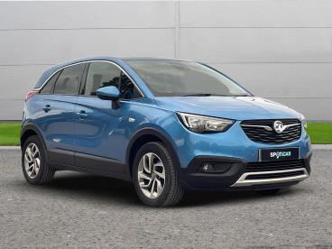 SPOTICAR Vauxhall Crossland X 1.2 Turbo Ecotec Gpf Tech Line Nav Euro 6 (s/s) 5d Used Car - Suv Petrol Blue - Selby - 1200547188_1