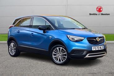SPOTICAR Vauxhall Crossland X 1.2 Turbo Griffin Euro 6 (s/s) 5dr Used Car - Suv Petrol Blue - Ilkeston - 1200561460_1