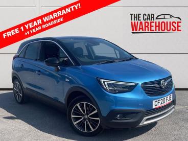 SPOTICAR Vauxhall Crossland X 1.2 Turbo Elite Nav Auto Euro 6 (s/s) 5dr Used Car - Suv Petrol Blue - Bridgend - 1200629232_1