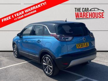 SPOTICAR Vauxhall Crossland X 1.2 Turbo Elite Nav Auto Euro 6 (s/s) 5dr Used Car - Suv Petrol Blue - Bridgend - 1200629232_2