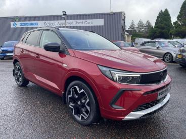 SPOTICAR Vauxhall Grandland 1.2 Turbo Ultimate Auto Euro 6 (s/s) 5dr Used Car - Suv Petrol Red - Enniskillen - 1200553403_1
