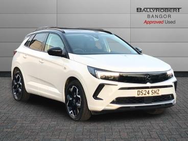 SPOTICAR Vauxhall Grandland 1.2 Turbo Ultimate Euro 6 (s/s) 5dr Used Car - Suv Petrol White - Bangor - 1200561313_1
