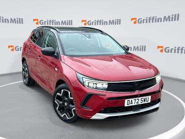 SPOTICAR Vauxhall Grandland 1.2 Turbo Ultimate Euro 6 (s/s) 5dr Used Car - Suv Petrol Red - Pontypridd - 1200583256_1