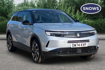 SPOTICAR Vauxhall Grandland 1.2 Ultimate E-dct Euro 6 (s/s) 5dr Used Car - Suv Hybrid Silver - Portsmouth - 1200614047_1