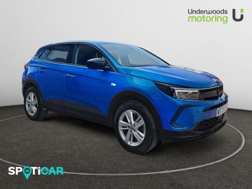 SPOTICAR Vauxhall Grandland 1.2 Turbo Design Euro 6 (s/s) 5dr Used Car - Suv Petrol Blue - Sudbury - 1200616320_1