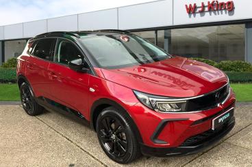SPOTICAR Vauxhall Grandland 1.2 Turbo Gs Line Auto Euro 6 (s/s) 5dr Used Car - Suv Petrol Red - Farningham - 1200624688_1